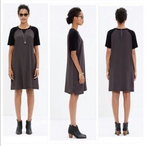 Madewell Color Block T-Shirt Dress